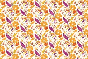 structured flower design composed of minimal rose sketches and abstract line textures for wrapping paper and clothing vector