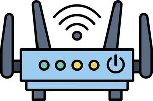 Wi-Fi Icon Wireless Signal and Internet Connectivity Symbol vector