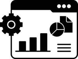 Server Room Icon Network Storage and Digital Hosting Hub vector