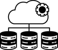 Online Cloud Backup Icon vector