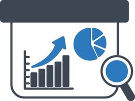 Bar Chart Icon Business Analytics and Data Visualization vector