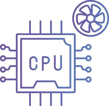Processor Core Technology Symbol vector