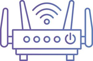 Wi-Fi Signal Waves Symbol vector