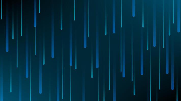 Abstract Blue Green Vertical Lines Light Streaks Background Digital Futuristic Technology Data Stream Design