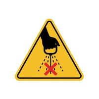 Handle with care. Symbols Do not drag and swing, Fragile Material Warning Suitable for shipping icons vector