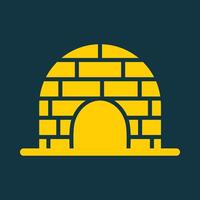 Igloo trendy art design gorgeous amazing design colorful useful illustration vector