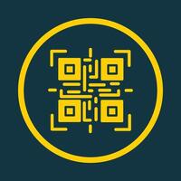 QR Code Reader trendy art design gorgeous amazing design colorful useful illustration vector