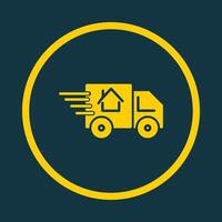 Delivery trendy art design charming amazing design colorful useful illustration vector