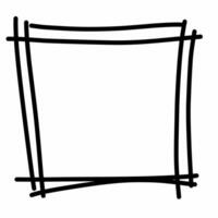 Hand Drawing Doodles Frame vector