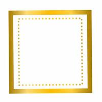 Luxury Golden Frame for Invitation or Certificate vector