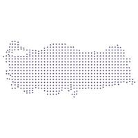 Turkish map dotted pattern design purple circle vector