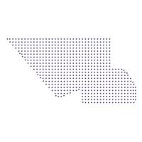 Tuvalu map dotted pattern design purple circle vector