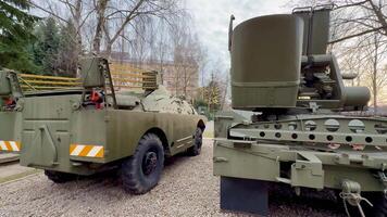 An impressive view of various military vehicles that showcase their robust design along with multiple functionalities photo