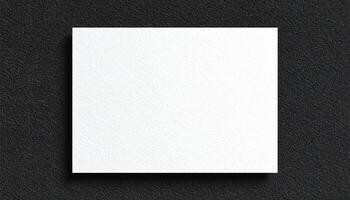 White Paint Sample Card On Felt With Natural Light photo