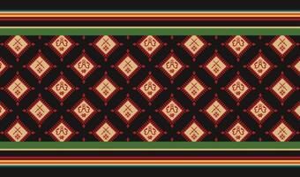 traditional own custom made tribal carpet fabric pattern ethnic ornaments art wallpaper background suitable for your textile design vector