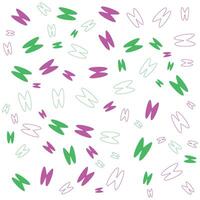 Colorful Abstract Shape Composition vector