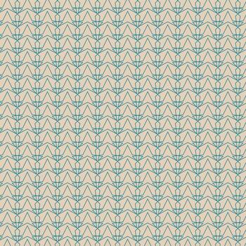 Geometric Teal Ornamental Texture for Digital and Print Applications vector