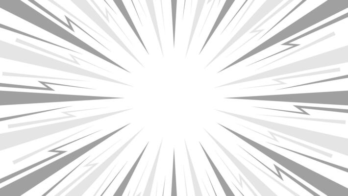 abstract grey exploding light on white background