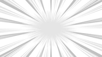 abstract white background with comic exploding rays vector