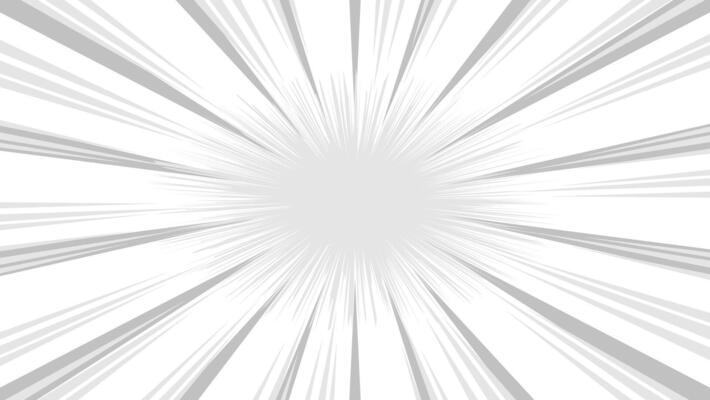 abstract white background with comic exploding rays