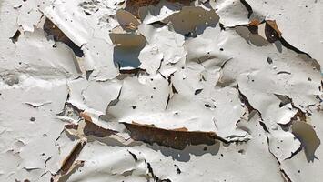 An artistic Textured Abstract Wall featuring Peeling Paint and Rust elements throughout it photo