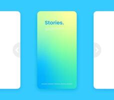 Fluid banner template illustration. Abstract background. Colorful gradient vertical background. vector