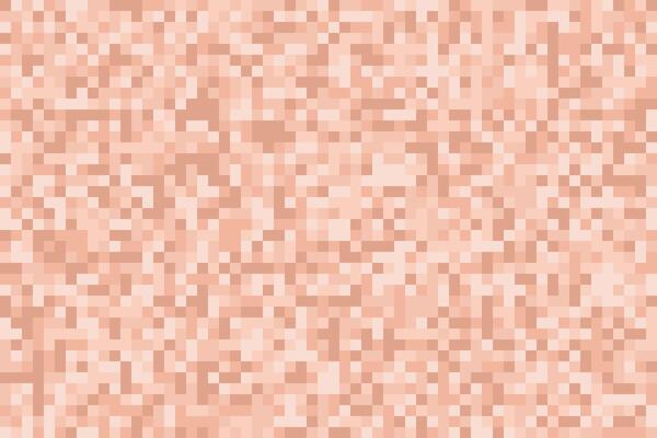 Blurred censor background. Mosaic pixel nude skin effect. Brown color square pattern seamless texture.