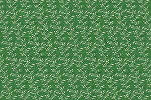 Green leaf pattern design for backgrounds vector