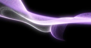 Metamorphoses of tissue from particles. Curls of colored smoke. Abstract Animation221 video