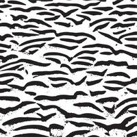 Abstract black and white background texture with scattered wavy brush strokes and grunge splatter perfect for posters, digital art, print designs, and modern compositions vector