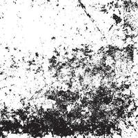 Black and white grunge texture with rough splatter and distressed noise effect, perfect for abstract backgrounds, posters, print designs, album art, and digital surfaces. vector