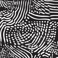 Abstract black and white texture with dynamic dots and curved stripes ideal for modern prints, posters, digital art, grunge patterns, and bold creative design backgrounds vector