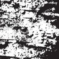 Distressed black and white grunge texture with splatter marks and rough surface ideal for backgrounds overlays print design digital art and creative visual compositions vector