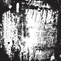 High contrast black and white grunge texture with cracked surface scratches stains and splatter ideal for backgrounds and overlays in artistic or design projects vector