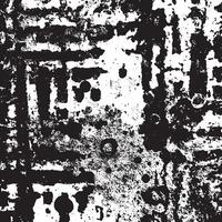 Abstract black and white grunge texture with splatters stains and distressed surface ideal for use in overlays backgrounds print design packaging and creative art projects vector