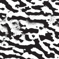 High contrast black and white abstract texture with bold irregular stripes and grainy splatter details perfect for backgrounds overlays packaging and modern design projects vector