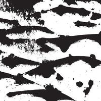 Grunge black and white abstract background texture with bold splashes and brush smears perfect for posters, digital prints, urban artwork, edgy designs, and creative layouts vector