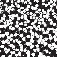 Abstract black and white background texture with irregular dotted cell pattern perfect for posters, digital prints, modern designs, minimal artwork, and creative compositions vector
