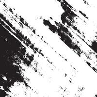 Abstract diagonal grunge background with rough black brush strokes and distressed texture on white surface, ideal for design overlays, posters, prints, and backgrounds. vector