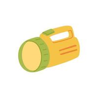 a flashlight icon on a white background vector