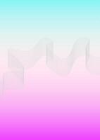 Abstract Geometric Design An abstract, flowing geometric design against a gradient backdrop, evokes a sense of movement and artistic expression. vector
