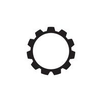 Gear logo element vector