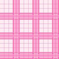 Pink plaid pattern design vector