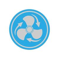 ship propeller symbol icon vectors illustration