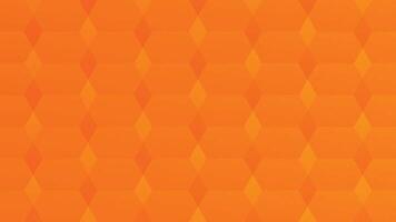 Stacked Orange Gradient Tiles Geometric Abstract Polygon Pattern vector