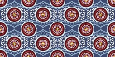 Colorful circular pattern design background vector