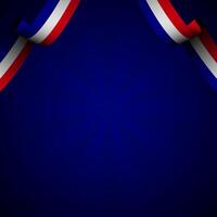 Gradient background with France flag and some empty space for text. Square background with French flag perfect for important days related to France vector