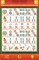 Colorful Mahjong game tile arrangement vector