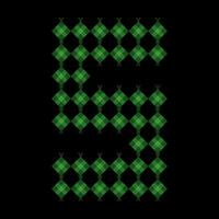 Lowercase alphabet s ketupat. Ketupat is a typical Eid food made from rice wrapped in a woven coconut leaves. Ketupat comes from the island of Java and has been around since the 15th century. vector