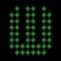 Lowercase letter w ketupat. Ketupat is a typical Eid food made from rice wrapped in a woven coconut leaves. Ketupat comes from the island of Java and has been around since the 15th century. vector